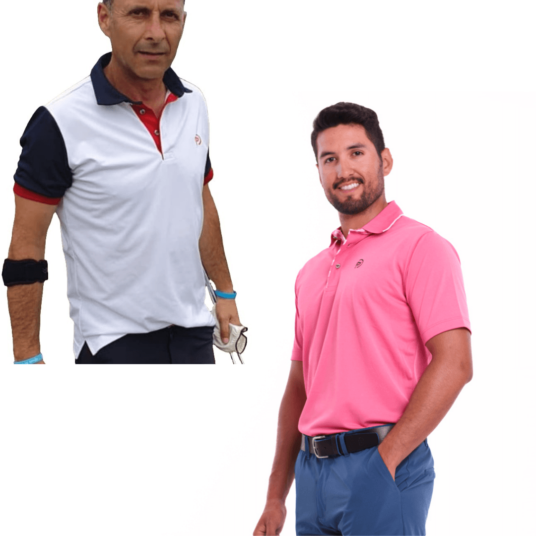Pack 2 polos de golf hombre n.º1 - Hoyo 7