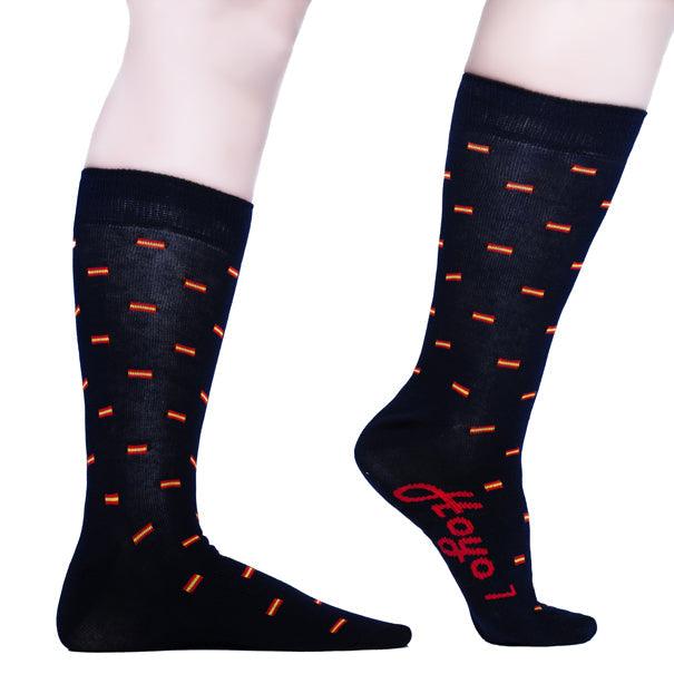 Pack 3 pares de Calcetines bandera España - Hoyo 7