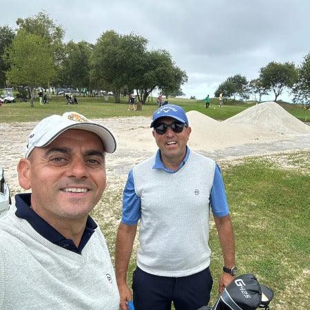 Chaleco cuello pico lana gris, unisex (Outlet) - Hoyo 7