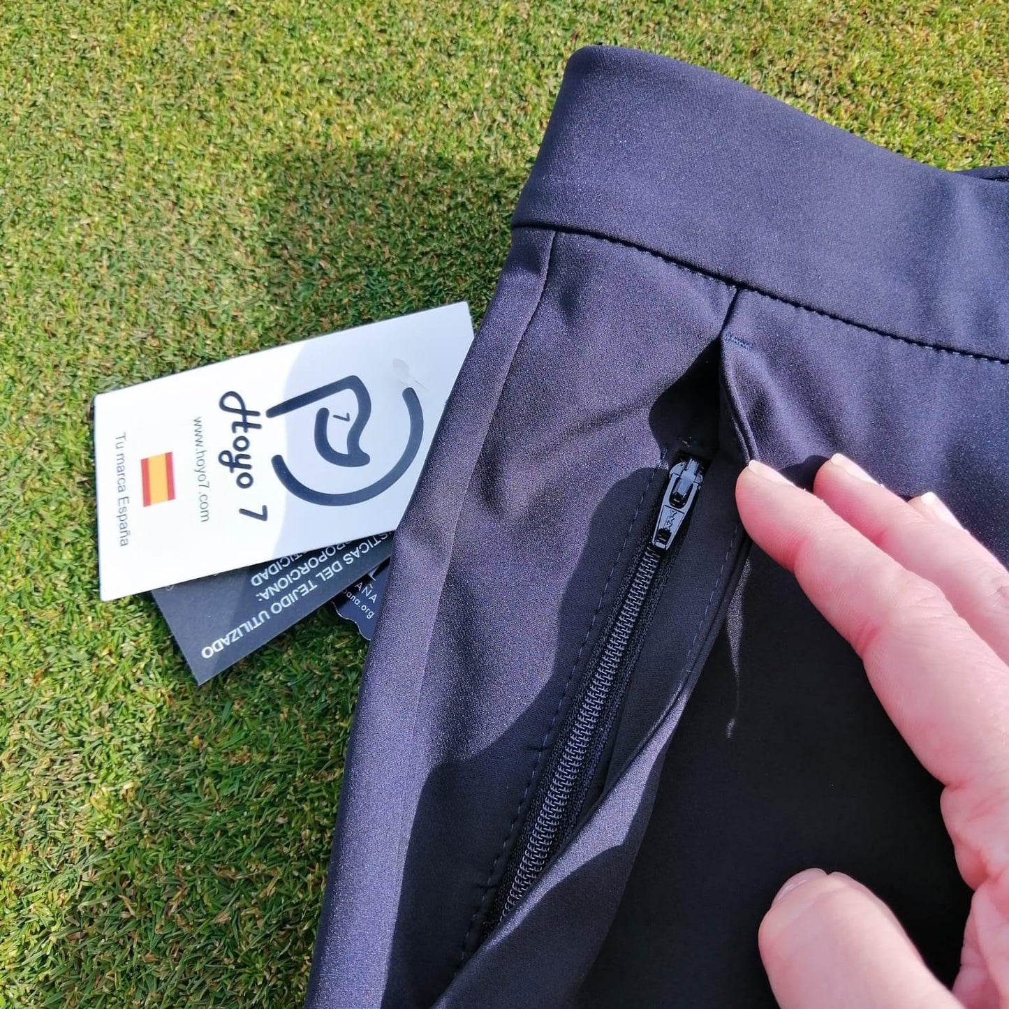 Pantalón golf de entretiempo azul marino, hombre - Hoyo 7