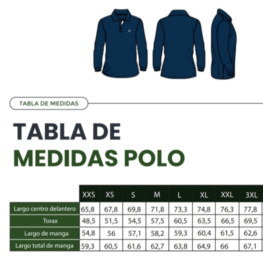 Polo de golf térmico azul marino, cuello camisero, hombre - Hoyo 7