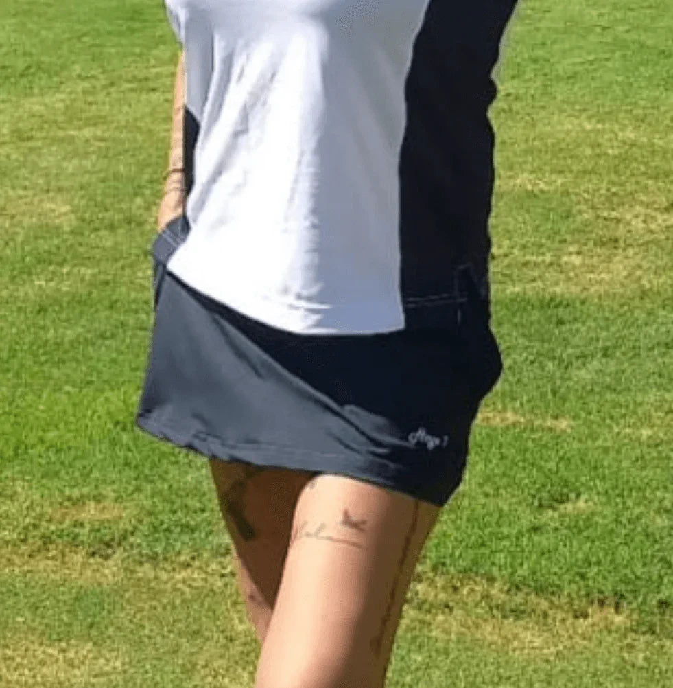 Falda de golf azul marino (con pantalón interior), mujer - Hoyo 7
