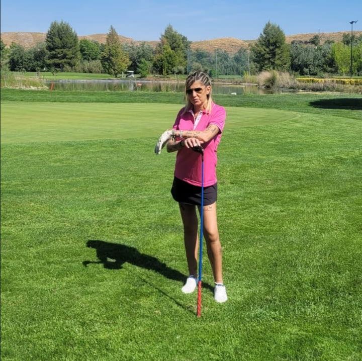Polo de golf fucsia, UPF 50+, mujer (Outlet) - Hoyo 7