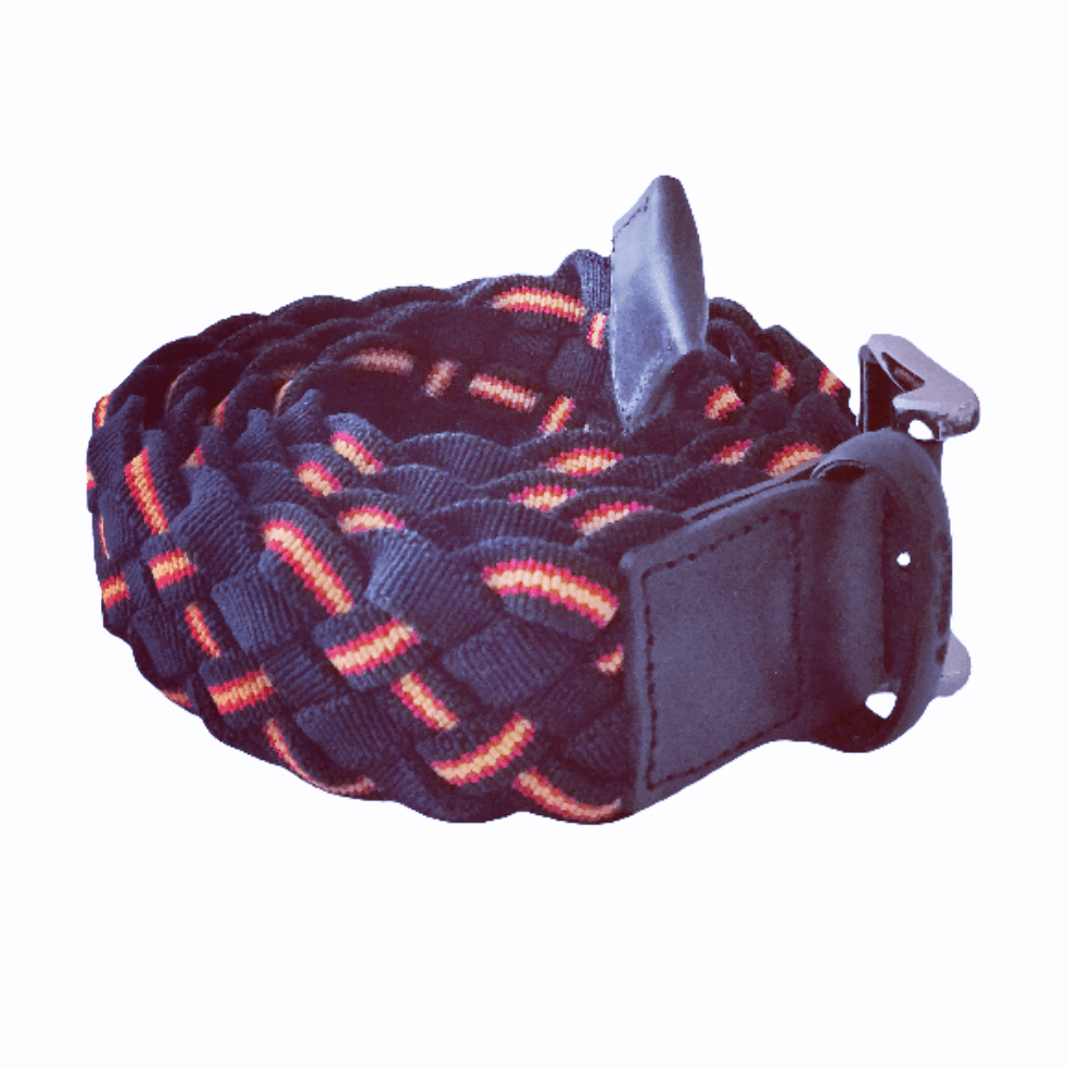 Conjunto: Polo golf España hombre + Cinturón trenzado España - Hoyo 7