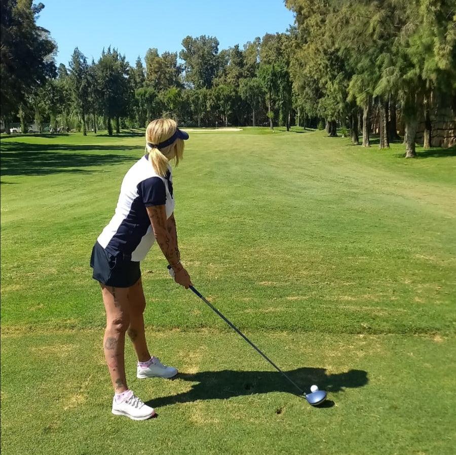 Falda de golf azul marino (con pantalón interior), mujer - Hoyo 7