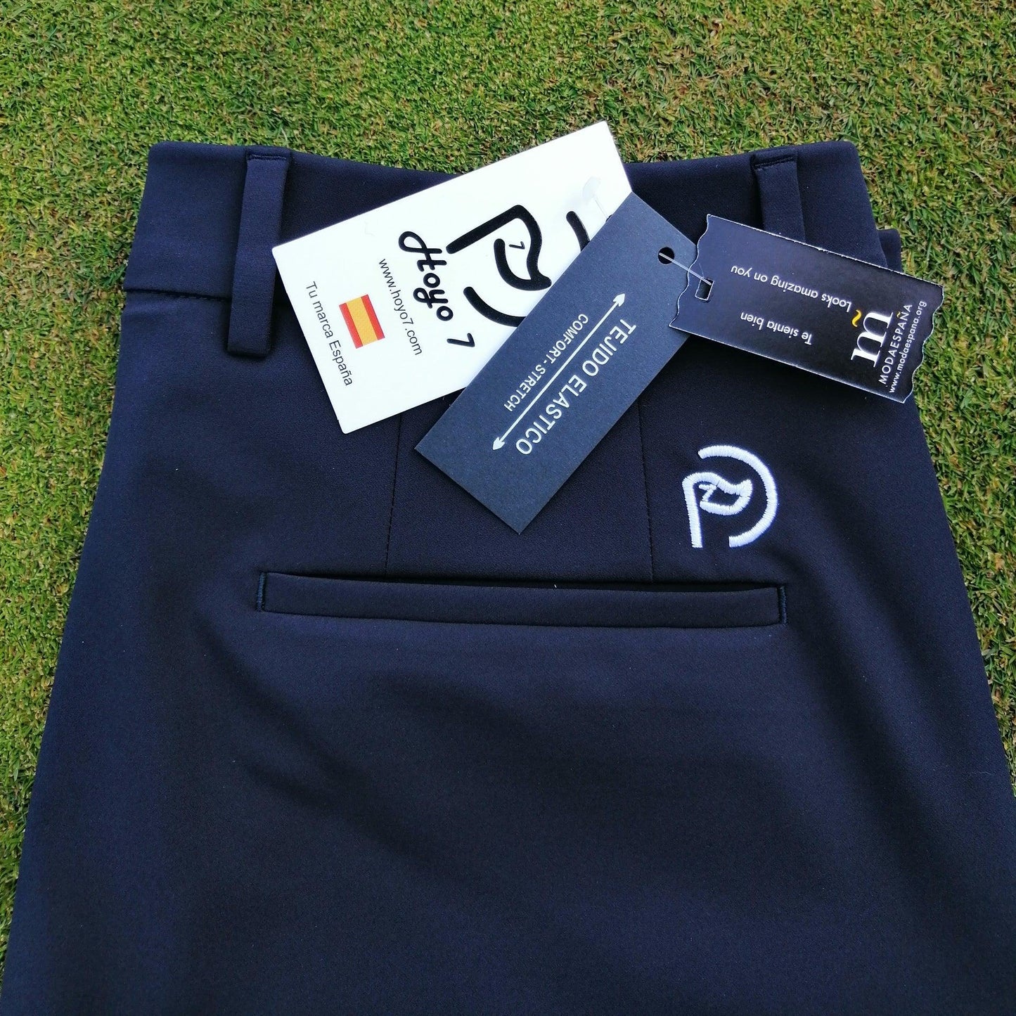 Pantalón golf de entretiempo azul marino, hombre - Hoyo 7