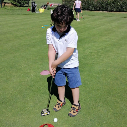 Polo técnico golf blanco kids, "un clásico que no puede faltar"