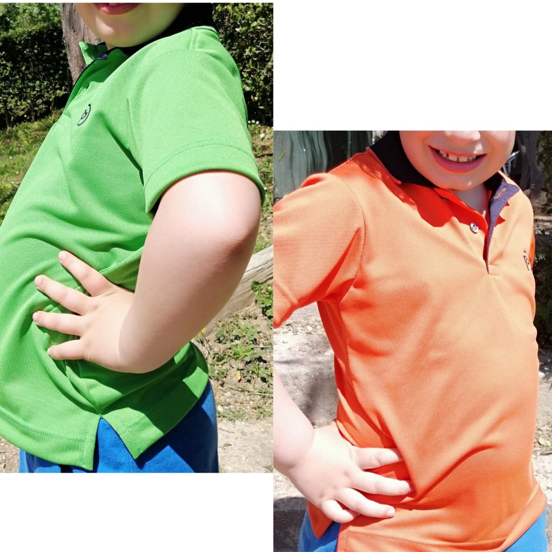 Pack 2 polos KIDS/Junior