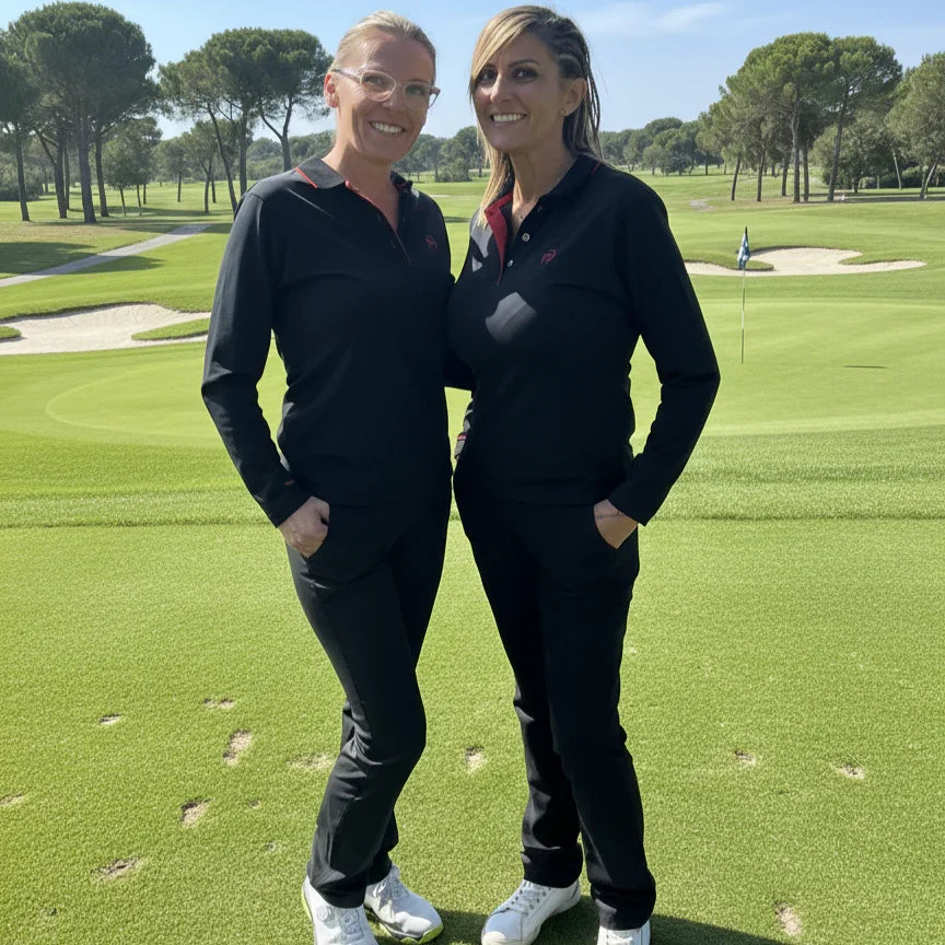 Pantalon_negro_mujer_y_polo_termico_negro