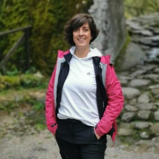 Hoodie Mujer. Algodón orgánico. Blanco (Outlet) - Hoyo 7