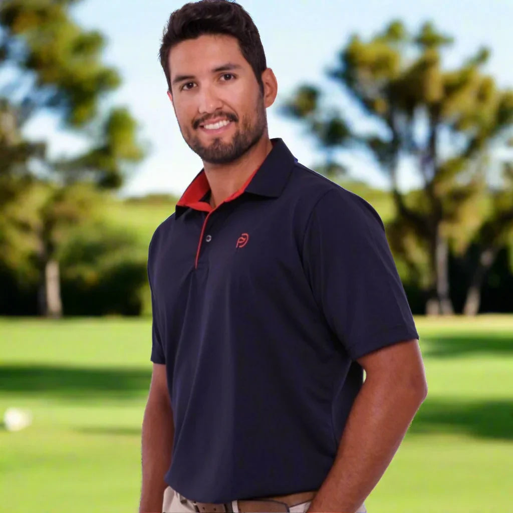 Polo técnico golf hombre, inspirado en Ryder USA