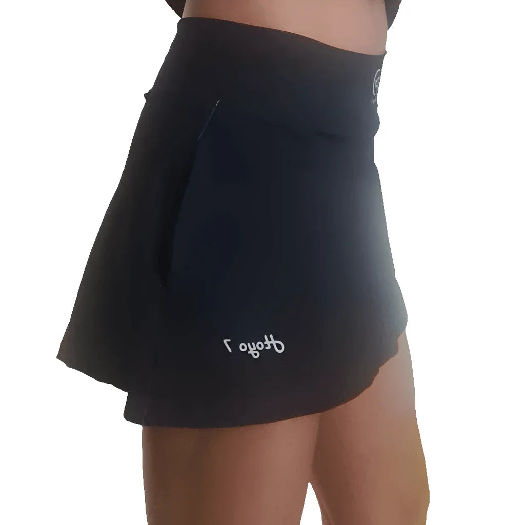Falda de golf azul marino (con pantalón interior), mujer - Hoyo 7