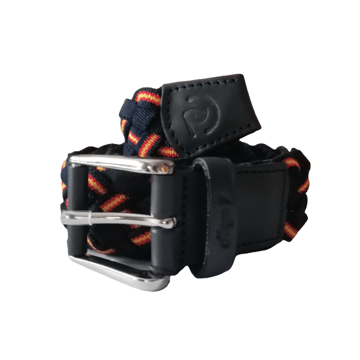 Cinturón trenzado elástico motivos España unisex - Hoyo 7