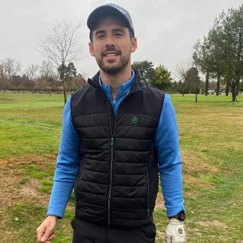 Chaleco acolchado y ligero de hombre. Negro - Hoyo 7