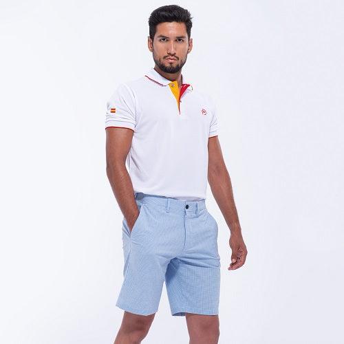 Bermudas de cuadros azules, hombre - Hoyo 7