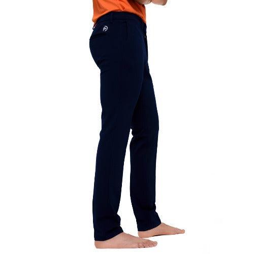 Pantalón elástico de invierno, color azul marino, hombre - Hoyo 7