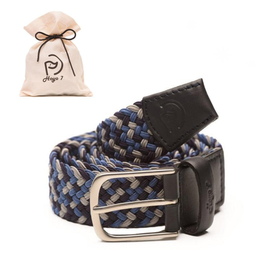 Cinturón trenzado elástico unisex