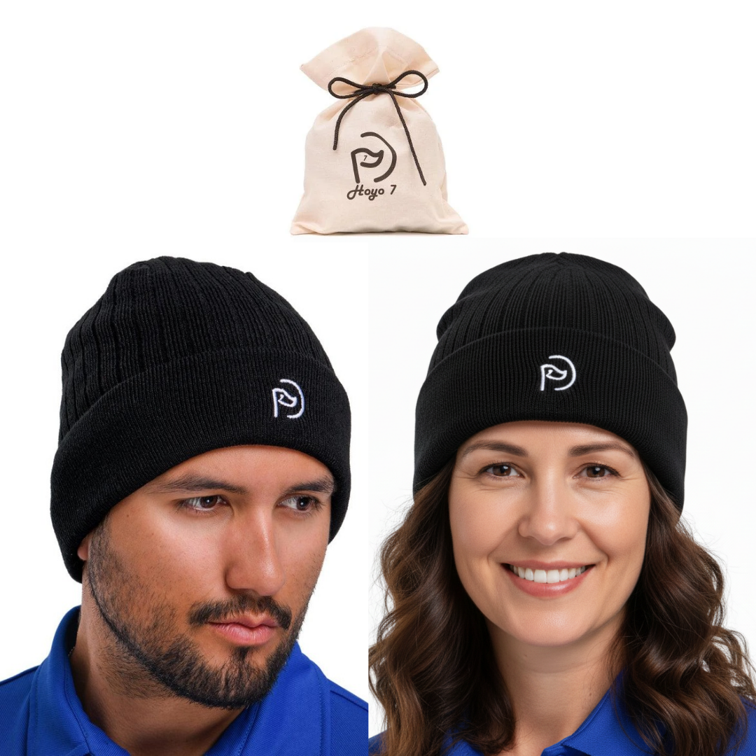Gorro negro Thinsulate, unisex | Para días fríos