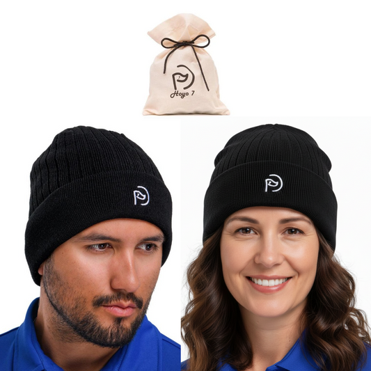 Gorro negro Thinsulate, unisex | Para días fríos