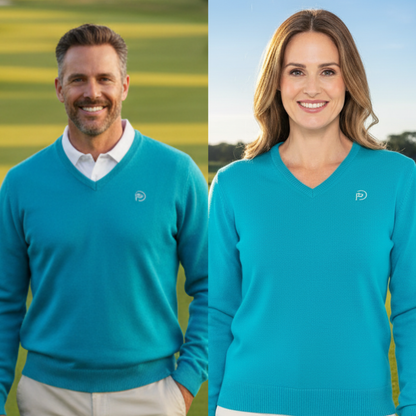 Jersey Unisex de Lana Azul Turquesa | Comodidad y estilo que duran