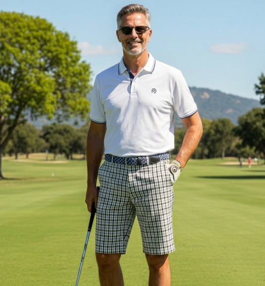 Bermudas de cuadros pequeños, hombre | Para cualquier ocasión