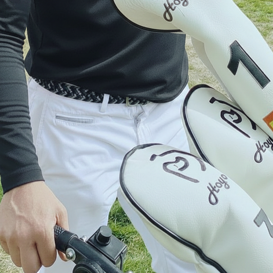 Conjunto pantalón blanco + cinturón trenzado, hombre