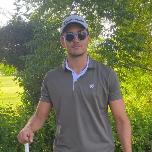 Polo golf kaki hombre | Siempre perfecto