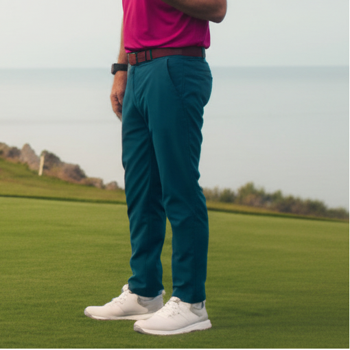 Hoyo 7 en Marbella T2 pantalón petróleo