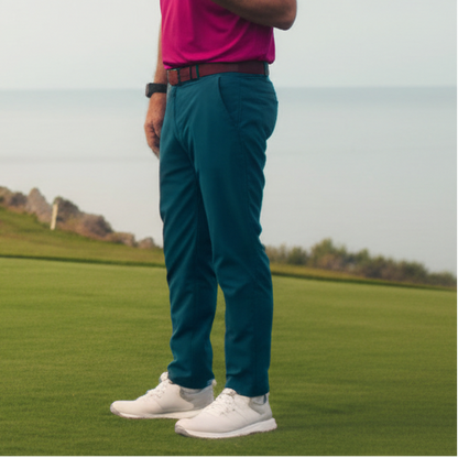 Hoyo 7 en Marbella T2 pantalón petróleo