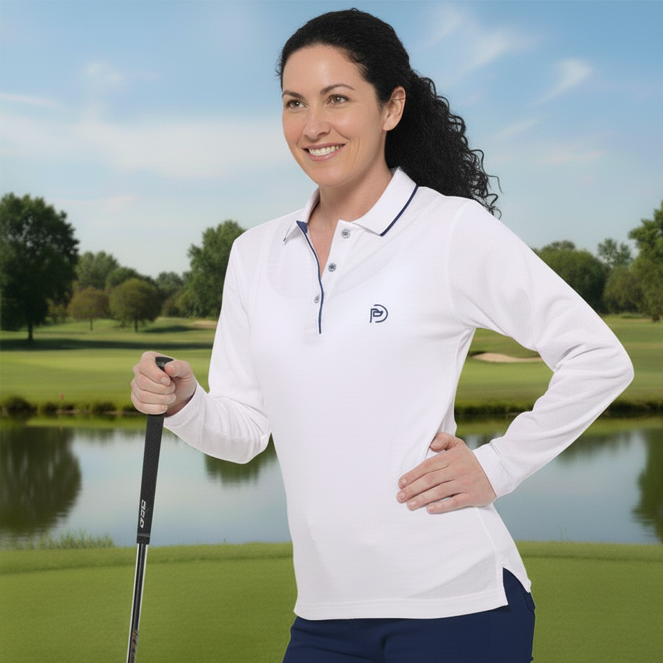 Mujer_con_polo_algodon_blanco_50_anos