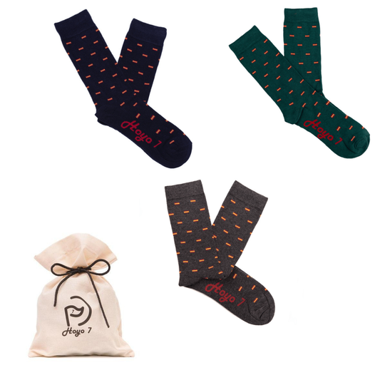 Pack 3 pares Calcetines bandera España