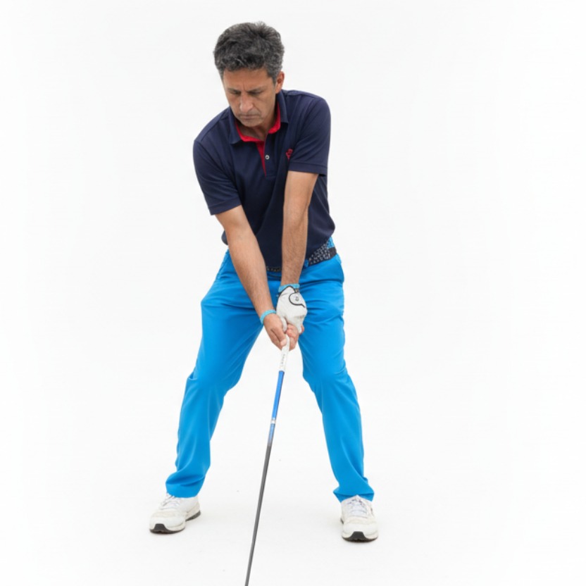 Pantalón golf ultraligero azul royal hombre