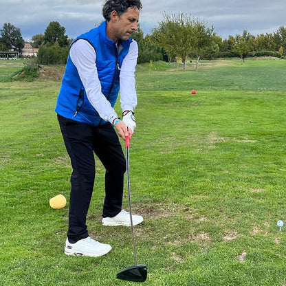 Pantalon golf invierno negro hombre