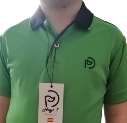 Polo golf para kids color verde