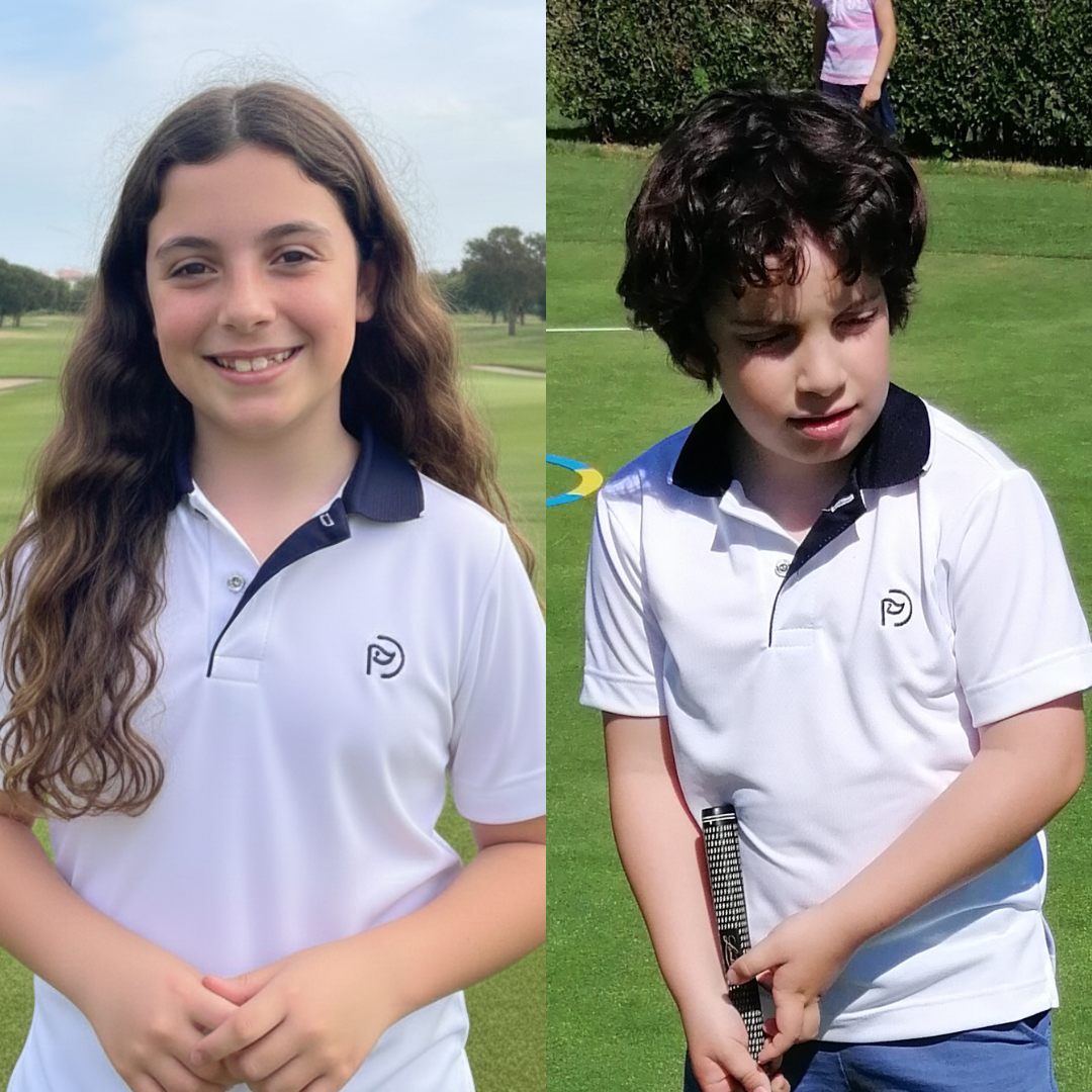 Polo técnico golf blanco kids, "un clásico que no puede faltar"