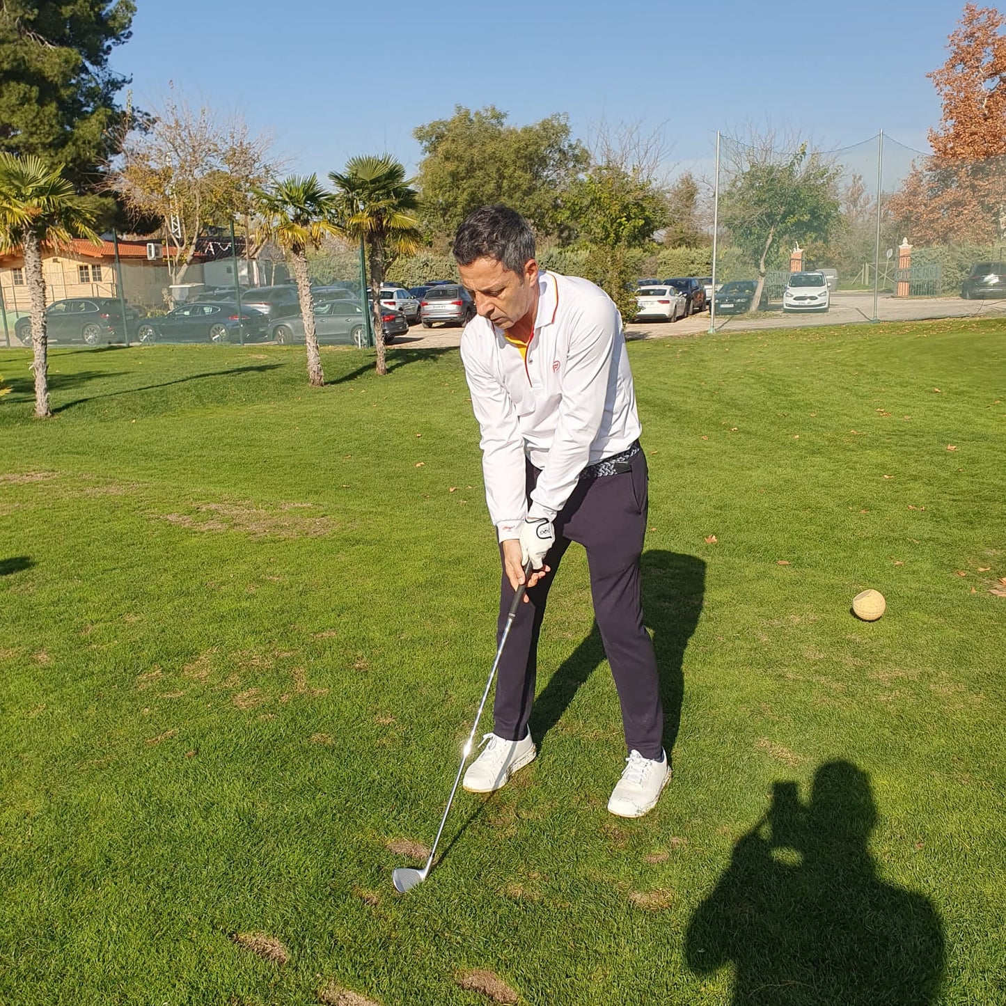 Polo térmico hombre blanco motivos España