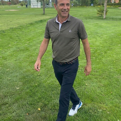 Pantalón golf entretiempo, marino, hombre. "Máxima elegancia y confort"