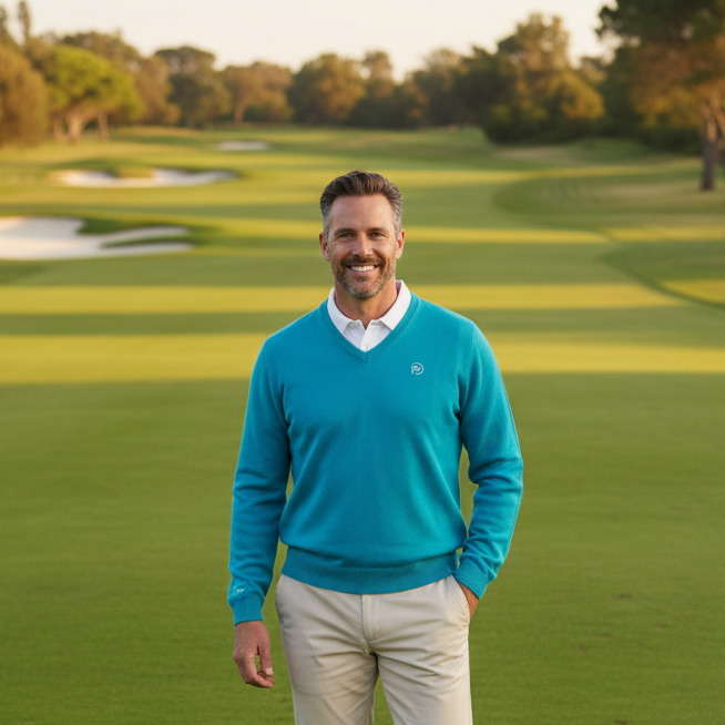 Jersey Unisex de Lana Azul Turquesa | Comodidad y estilo que duran