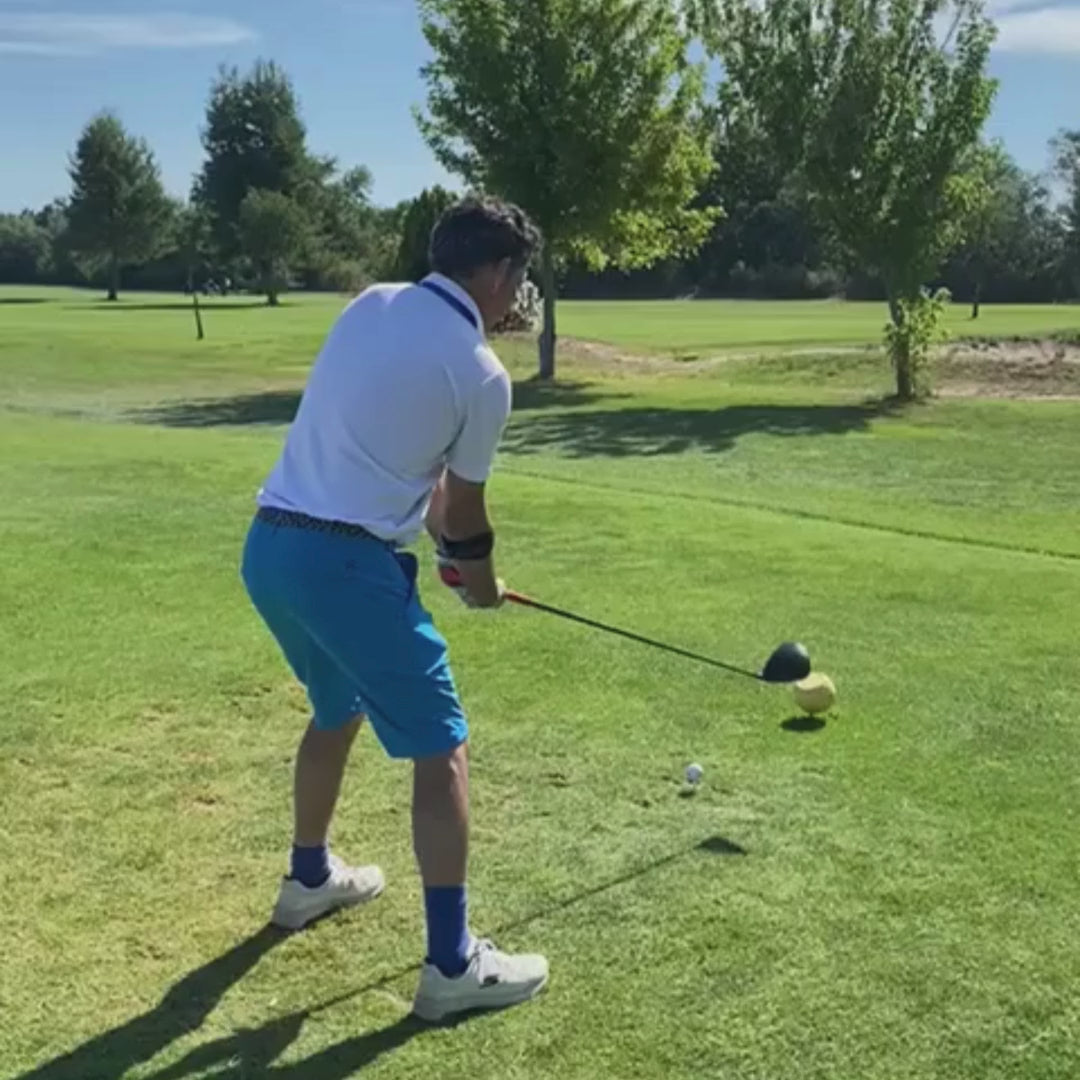 Bermudas técnicas azules y polo ryder Europa