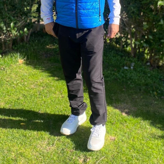 Look 2: pantalón invierno golf + polo térmico blanco (hombre) - Hoyo 7