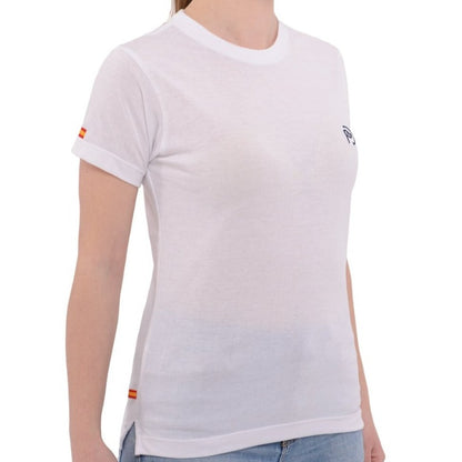 Camiseta algodón blanca mujer