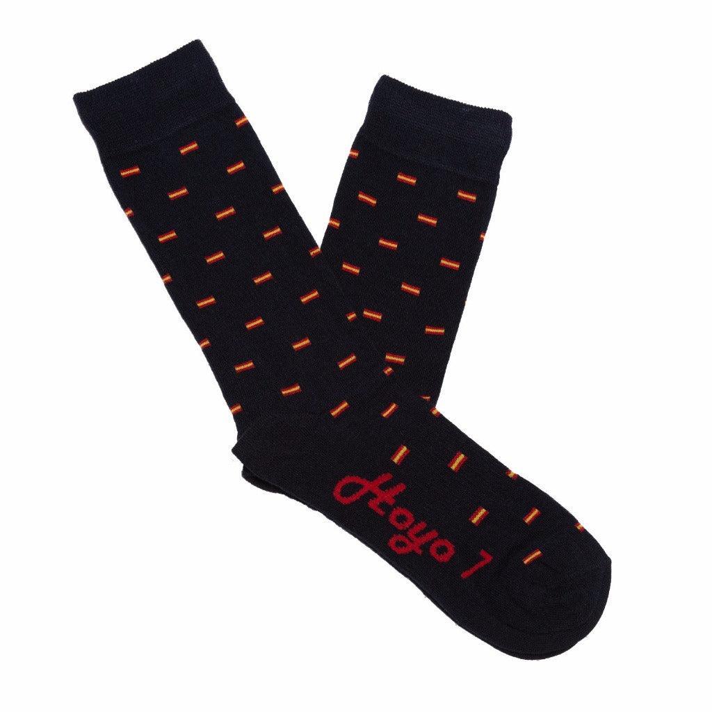 Pack 3 pares calcetines España (a,m,v) - Hoyo 7