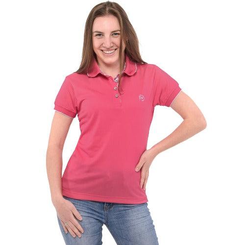 Polo de golf fucsia, UPF 50+, mujer (Outlet) - Hoyo 7