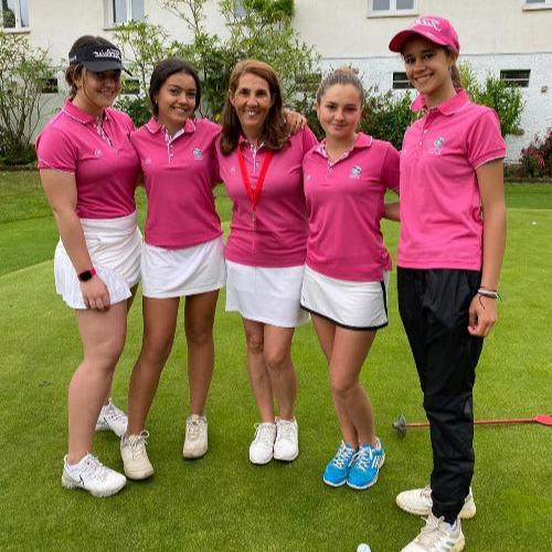 Polo de golf fucsia, UPF 50+, mujer (Outlet) - Hoyo 7